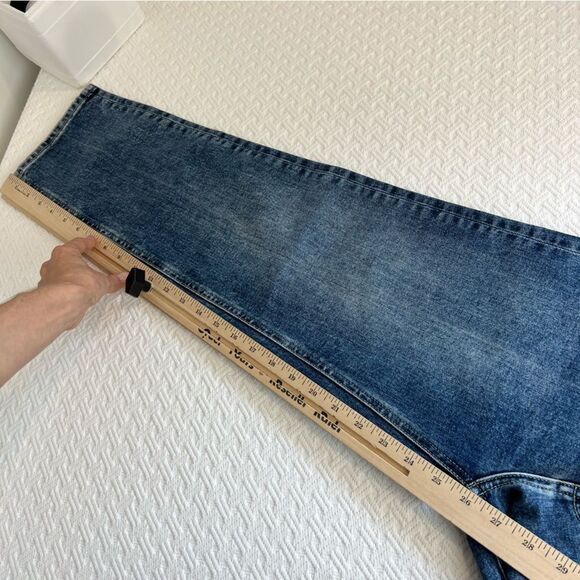 Frank and Oak Patti Straight Jeans - Size 25 - High-Rise - Stretch Denim - Picture 12 of 16